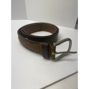 Realtree Brown Leather Belt Mens Size 36 Work Casual